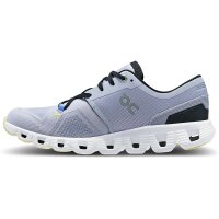 On Cloud X Laufschuhe Damen - hellblau/weiß