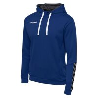 hummel Authentic Poly Hoodie Herren - blau