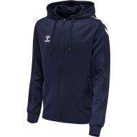 hummel Hmlcore Xk Poly Zip Hood Sweat - marine