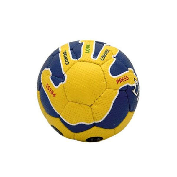 hummel Dago Leukefeld Lehrhandball Gr. 0 - gelb/blau