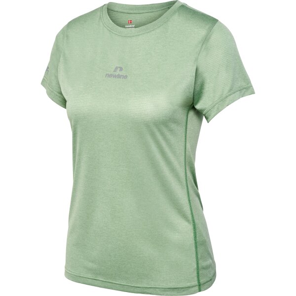 hummel Nwlcleveland T-Shirt S/S Damen - green bay melange