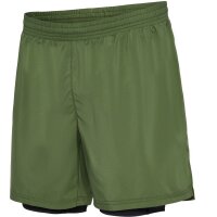 hummel Nwldetroit 2In1 Shorts Male Herren - four leaf clover