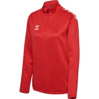 hummel Hmlcore Xk Half Zip Sweat Damen - true red