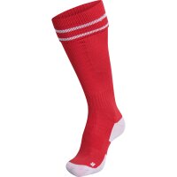 hummel Element Stutzen - true red/white