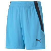 Puma teamLIGA Shorts Kinder - blau/schwarz