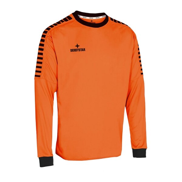 Derbystar Hyper Torwarttrikot Herren - orange/schwarz