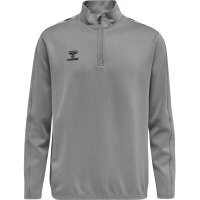 hummel Hmlcore Xk Half Zip Poly Sweat - grey melange