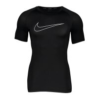 Nike Pro Funktionsshirt Herren - schwarz