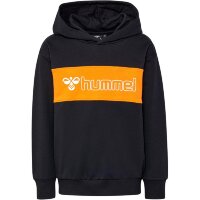 hummel Atlas Hoodie Kinder - schwarz/orange