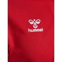 hummel Hmlauthentic Half Zip Sweat Herren - true red