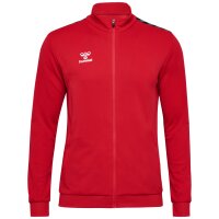 hummel Hmlauthentic Pl Zip Trainingsjacke Herren - true red