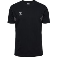 hummel Hmlauthentic Co T-Shirt S/S Herren - black