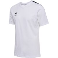 hummel Hmlauthentic Co T-Shirt S/S Herren - white