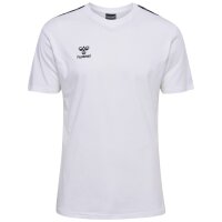 hummel Hmlauthentic Co T-Shirt S/S Herren - white