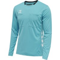 hummel Hmlreferee Chevron Trikot L/S Herren - scuba blue