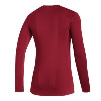 adidas Techfit Compression Langarm Shirt Herren - rot