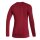 adidas Techfit Compression Langarm Shirt Herren - rot