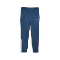 Puma teamLIGA Trainingshose Herren - navy/pink