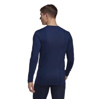 adidas Techfit Compression Langarm Shirt Herren - navy