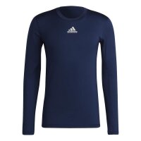 adidas Techfit Warm Langarm Shirt Herren - navy