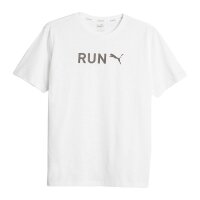 Puma Graphic Run T-Shirt Herren - weiß