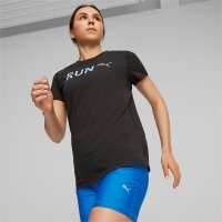 Puma Graphic Run T-Shirt Damen - schwarz