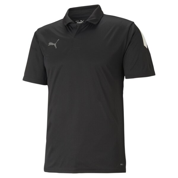 Puma teamLIGA Sideline Poloshirt Herren - schwarz/weiß