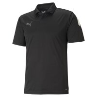 Puma teamLIGA Sideline Poloshirt Herren - schwarz/wei&szlig;