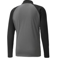 Puma teamLIGA Trainingsjacke Herren - grau/schwarz