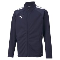 Puma teamLIGA Trainingsjacke Kinder - navy/weiß