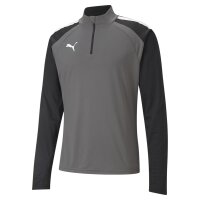 Puma teamLIGA Trainingstop Herren - grau/schwarz/wei&szlig;