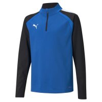 Puma teamLIGA Trainingstop Kinder - blau/schwarz/weiß