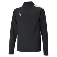 Puma teamLIGA Trainingstop Kinder - schwarz/weiß