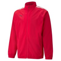 Puma teamLIGA Sideline Trainingsjacke Herren - rot/weiß