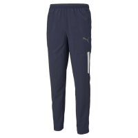 Puma teamLIGA Sideline Trainingshose Herren - navy/weiß