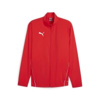 Puma teamGOAL Sideline Trainingsjacke Herren - rot/weiß