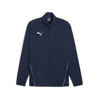 Puma teamGOAL Sideline Trainingsjacke Herren - navy/weiß