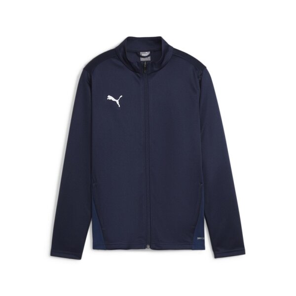 Puma teamGOAL Trainingsjacke Kinder - navy