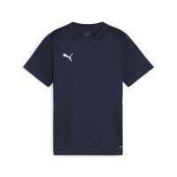 Puma teamGOAL Trainingsshirt Kinder - navy