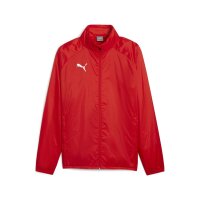 Puma teamGOAL Allwetterjacke Herren - rot/weiß