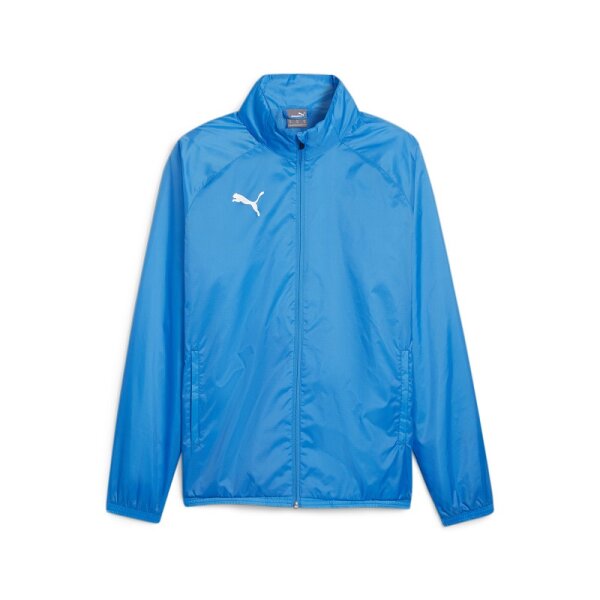 Puma teamGOAL Allwetterjacke Herren - blau/weiß