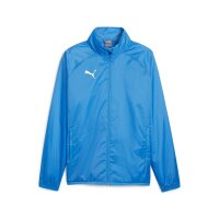 Puma teamGOAL Allwetterjacke Herren - blau/weiß