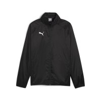 Puma teamGOAL Allwetterjacke Herren - schwarz/weiß