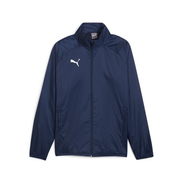 Puma teamGOAL Allwetterjacke Herren - navy/weiß