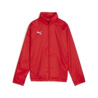 Puma teamGOAL Allwetter Jacke Kinder - rot