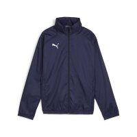 Puma teamGOAL Allwetter Jacke Kinder - navy