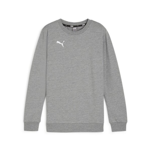 Puma teamGOAL Casuals Crew Neck Sweatshirt Kinder - grau