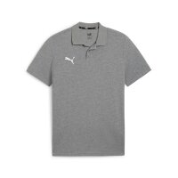 Puma teamGOAL Casuals Poloshirt Herren - grau