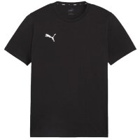 Puma teamGOAL Casuals T-Shirt Herren - schwarz