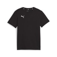 Puma teamGOAL Casuals T-Shirt Kinder - schwarz